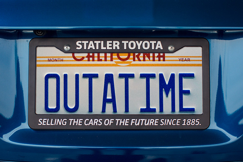 BTTF-LicensePlate